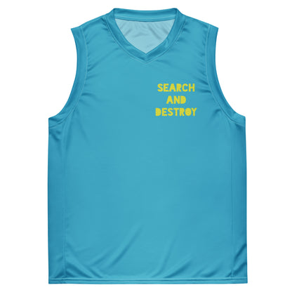 Recyceltes Unisex-Basketballtrikot