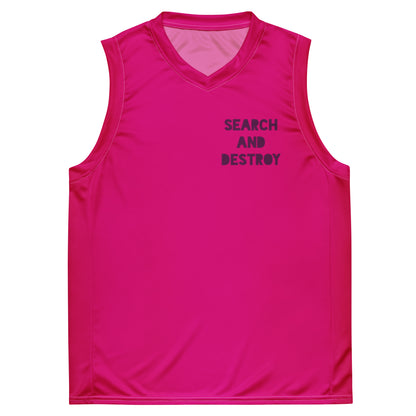 Recyceltes Unisex-Basketballtrikot